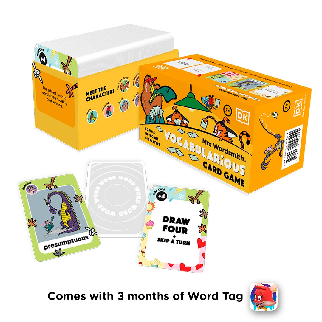 Mrs Wordsmith Vocabularious Card Game. Ages 7'11 (Key Stage 2) (UK) spread 2