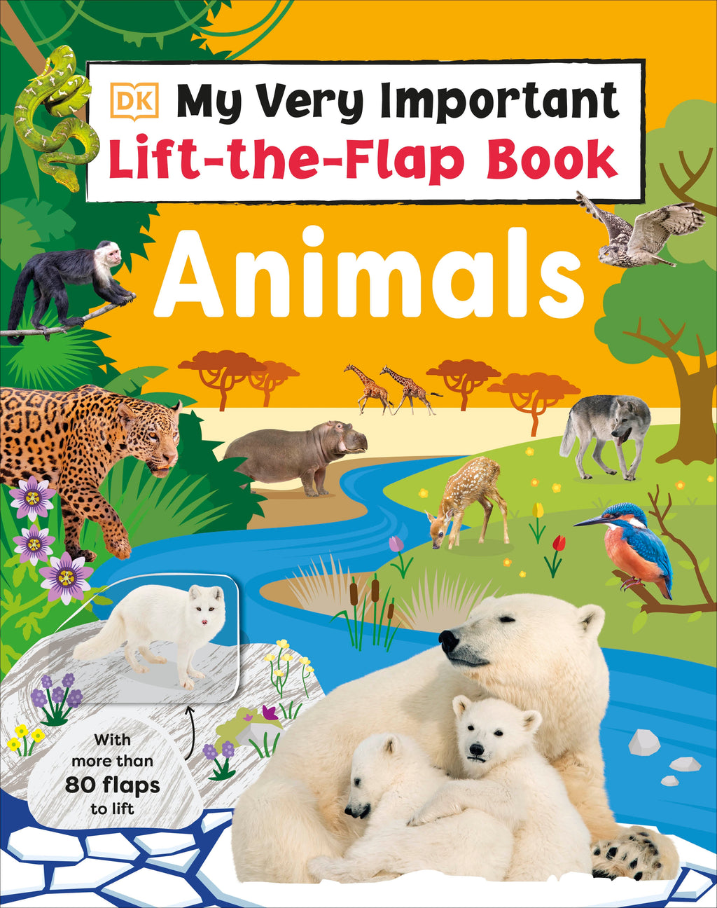 9780241632321-My Very Important Lift-the-Flap Book: Animals-Jacket Image