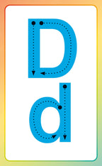 English for Everyone Junior English Alphabet Flash Cards spread 8