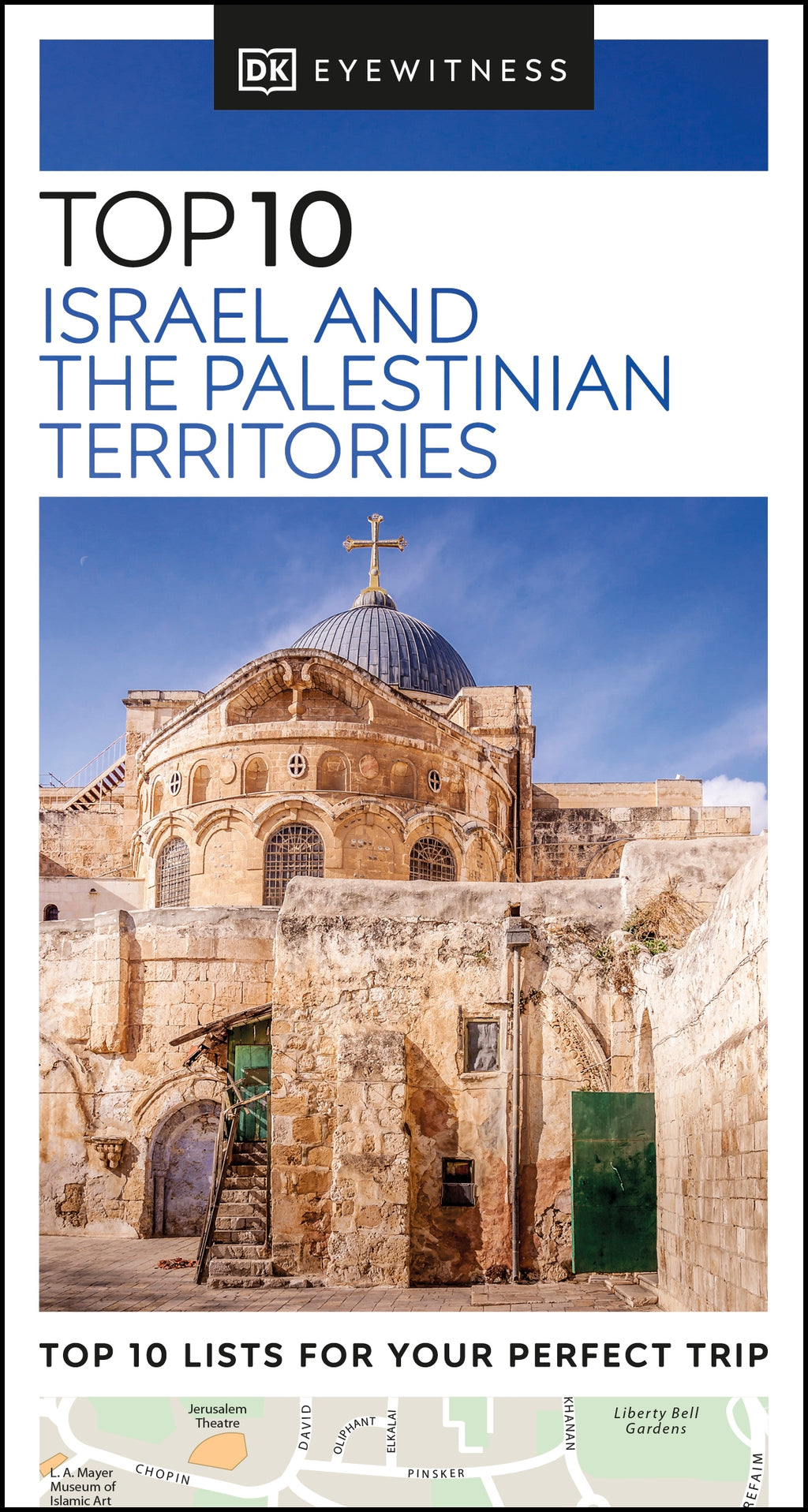 DK Top 10 Israel and the Palestinian Territories cover