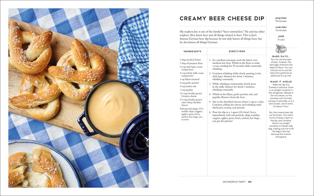 Celebrate with Babs-spread image