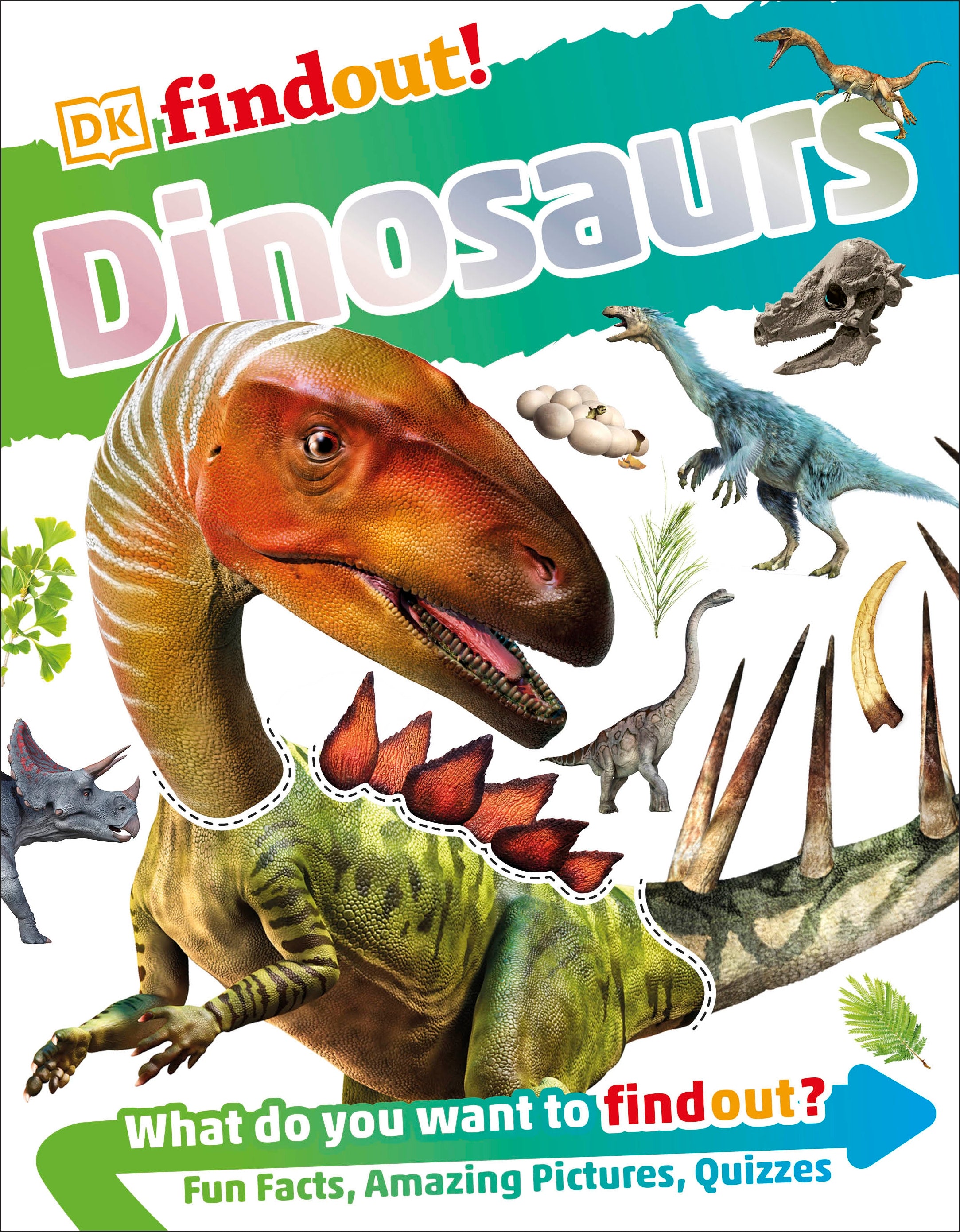 DKfindout! Dinosaurs cover