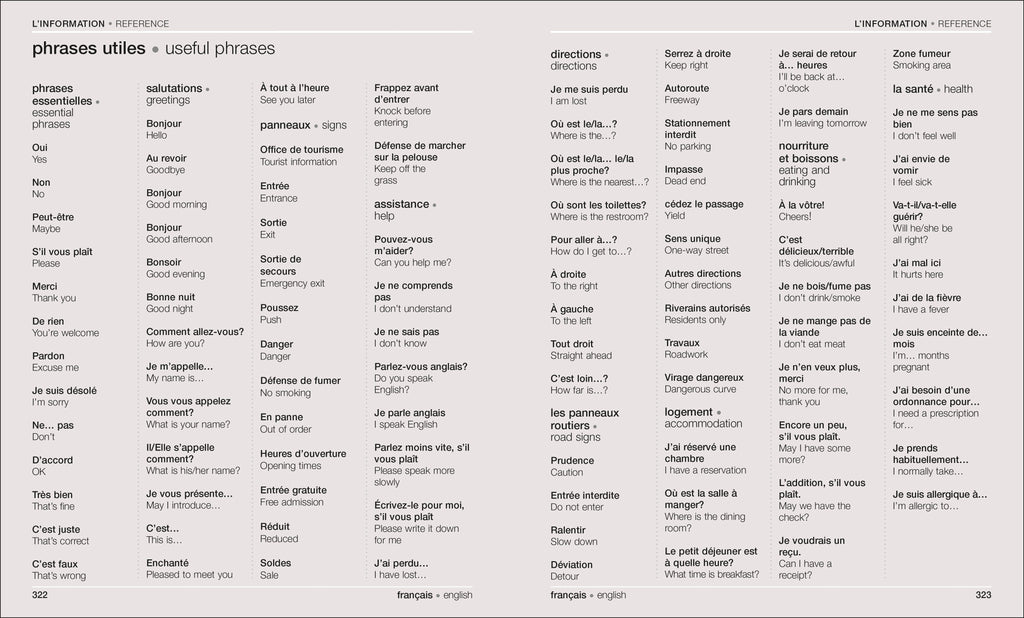 French-English Bilingual Visual Dictionary