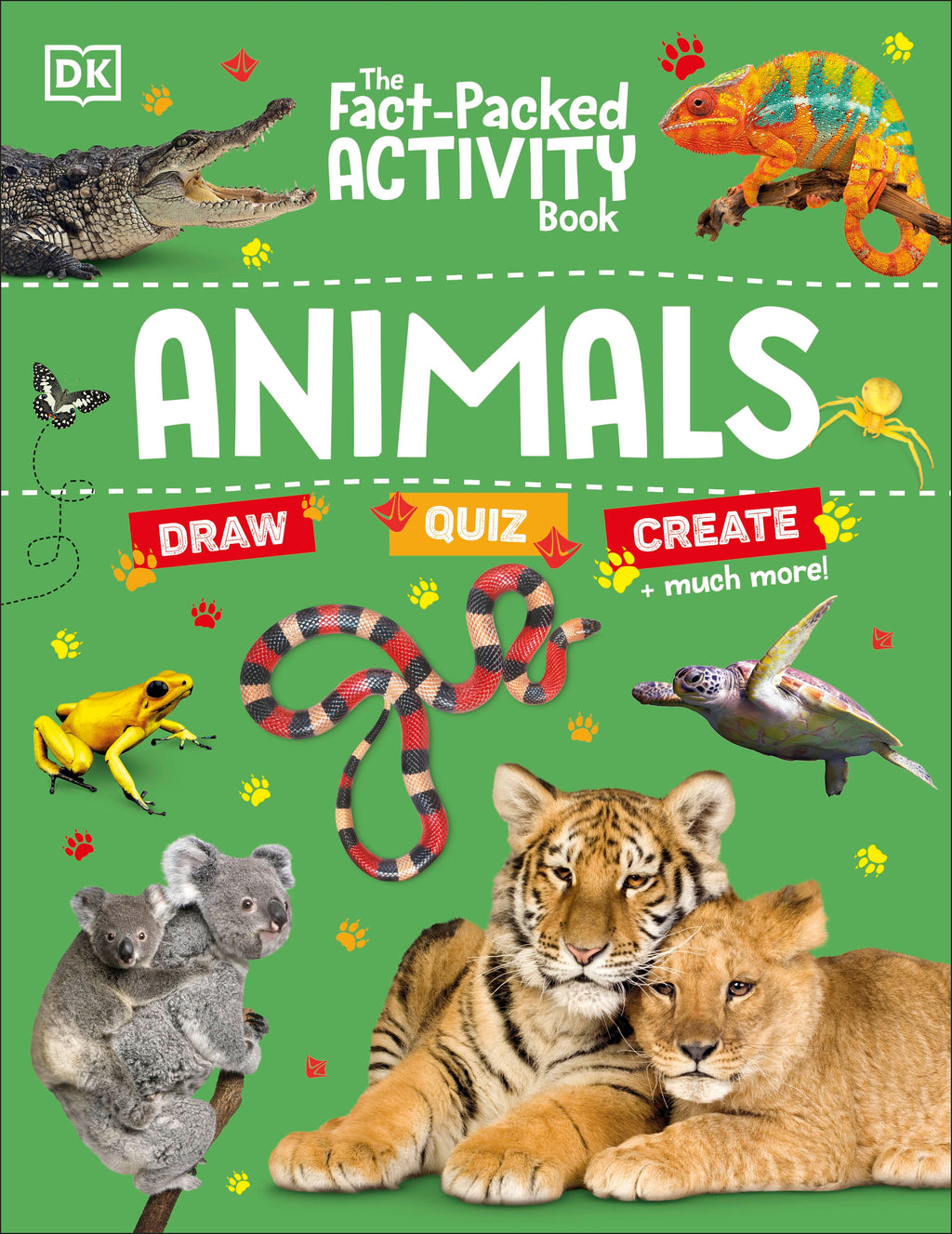 The Fact-Packed Activity Book: Animals-book cover