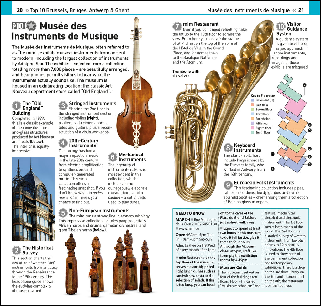 DK Top 10 Brussels, Bruges, Antwerp and Ghent