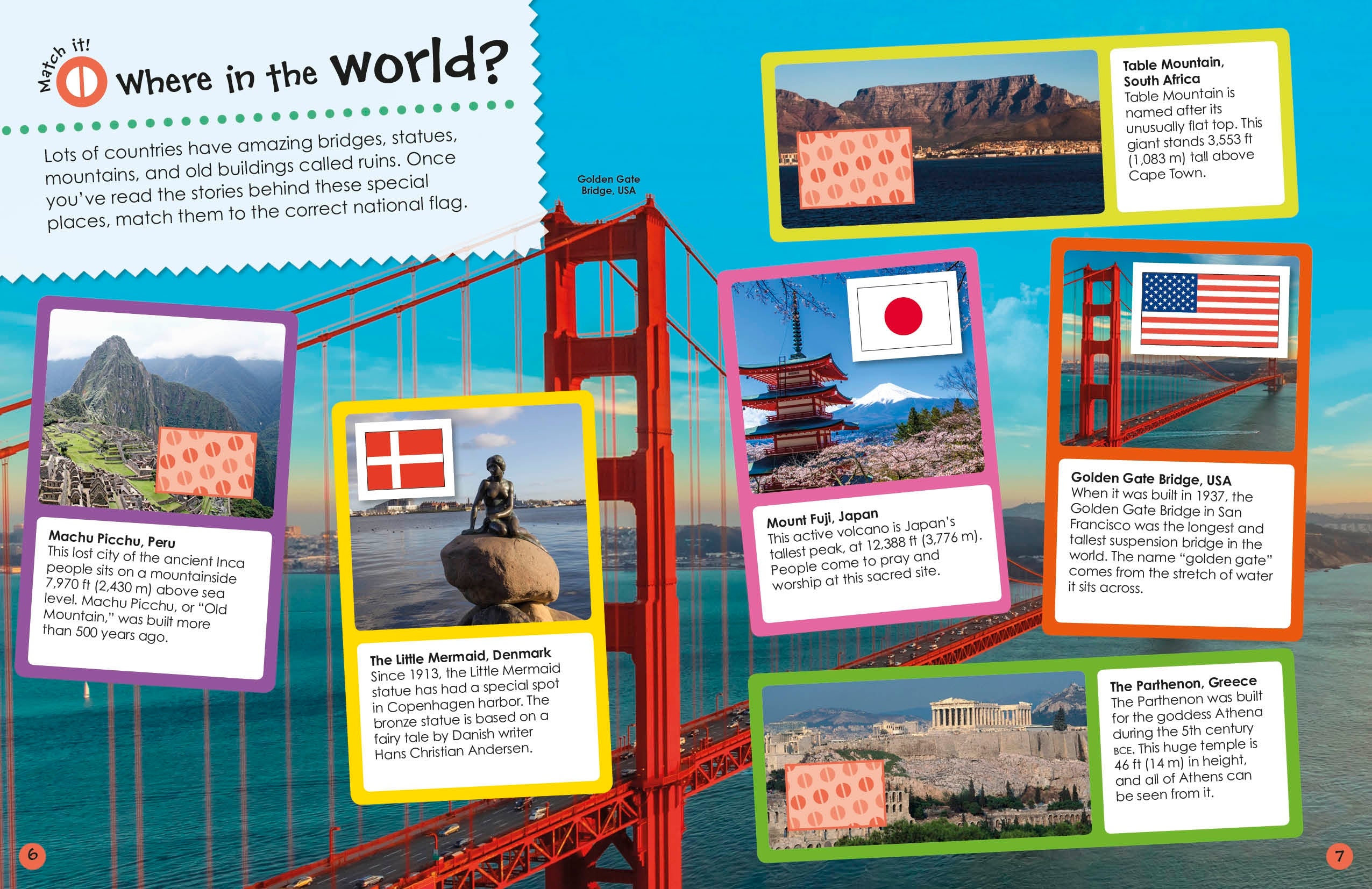 Ultimate Sticker Book: Flags Around the World