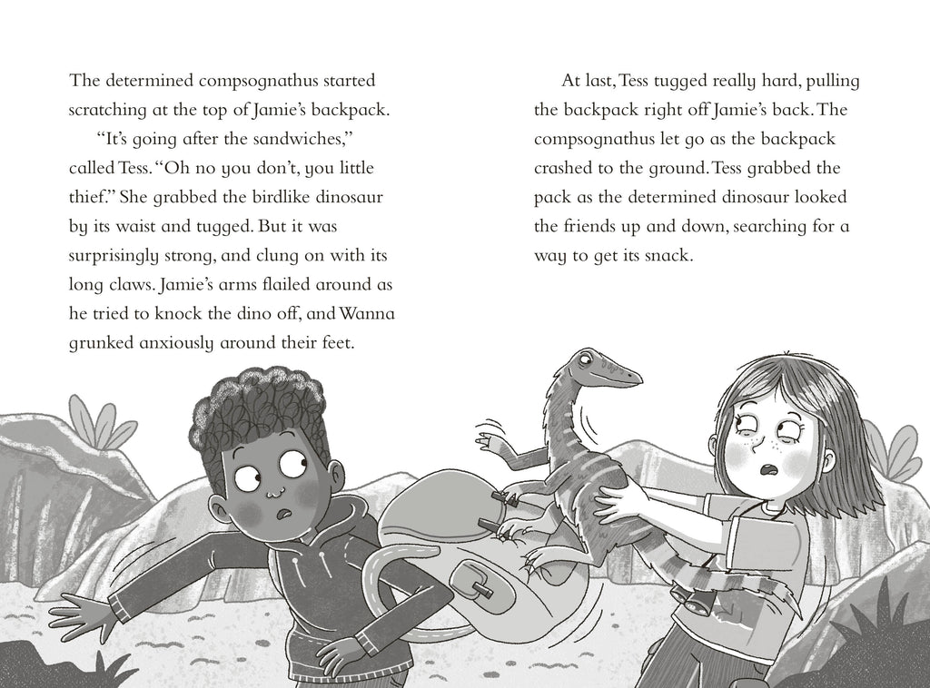 Dinosaur Club: The Compsognathus Chase-Spread, Image, (PRHC, Design, Do, Not, Use)-6