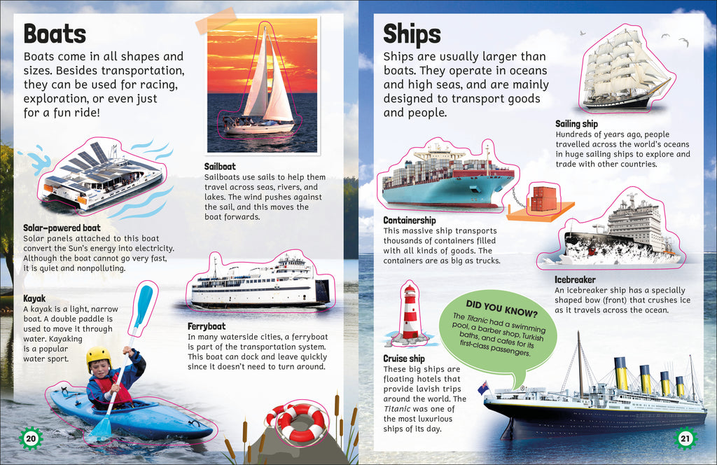 Sticker Encyclopedia Things That Go-image