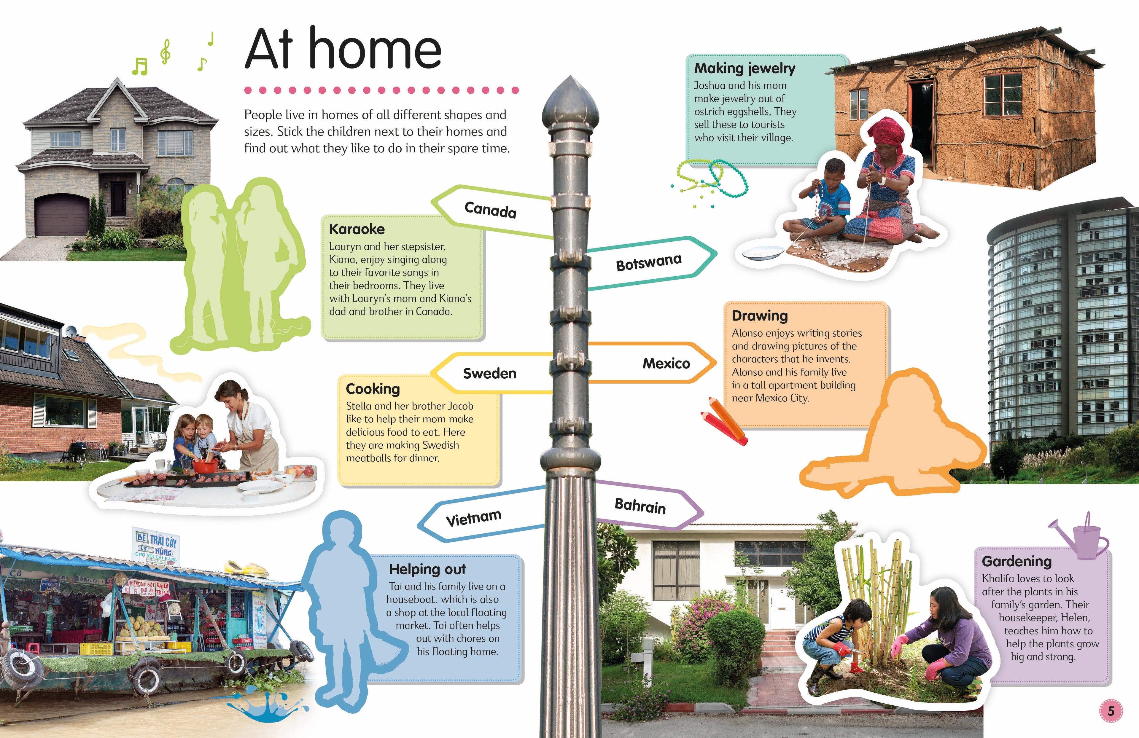 Ultimate Sticker Book: Children Just Like Me