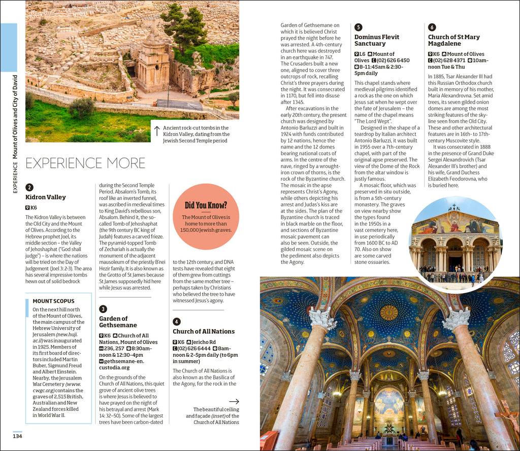 DK Jerusalem, Israel and the Palestinian Territories