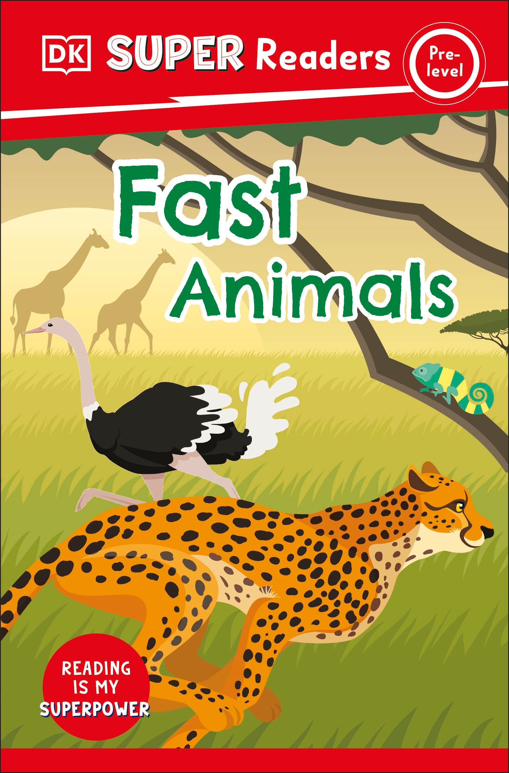 9780241603604-DK Super Readers Pre-Level Fast Animals-Jacket Image