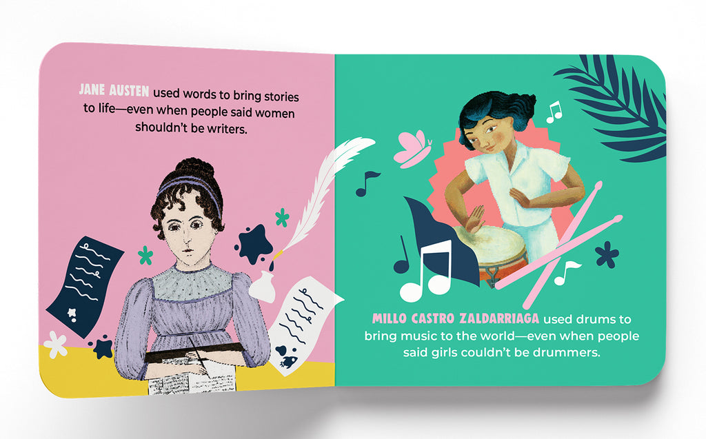 Good Night Stories for Rebel Girls: Baby's First Book of Extraordinary Women-Spread, Image, (PRHC, Design, Do, Not, Use)-2