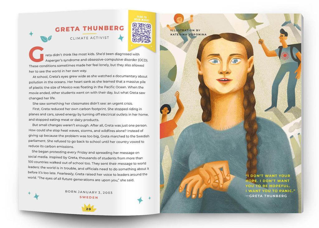 Rebel Girls Climate Warriors: 25 Tales of Women Who Protect the Earth-Spread, Image, (PRHC, Design, Do, Not, Use)-3