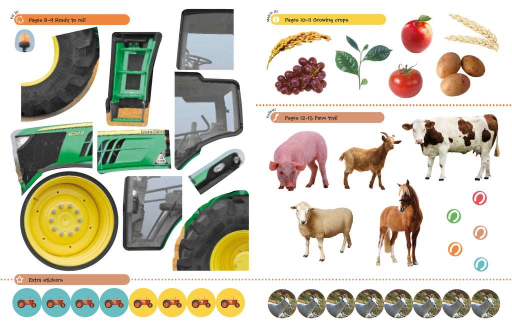 Ultimate Sticker Book: Farm