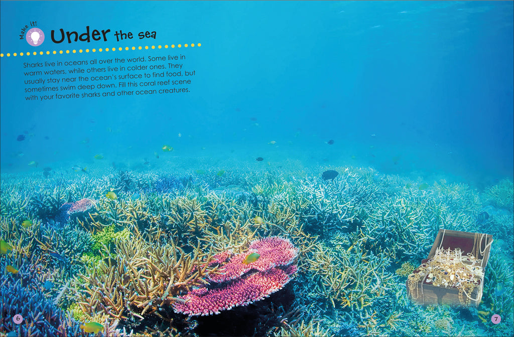 Ultimate Sticker Book Sharks