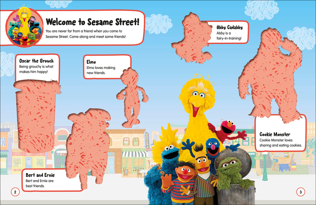 Sesame Street Ultimate Sticker Collection-Spread, Image, (PRHC, Design, Do, Not, Use)-2