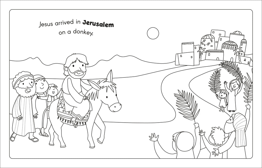 My Very First Bible Easter Colouring Book