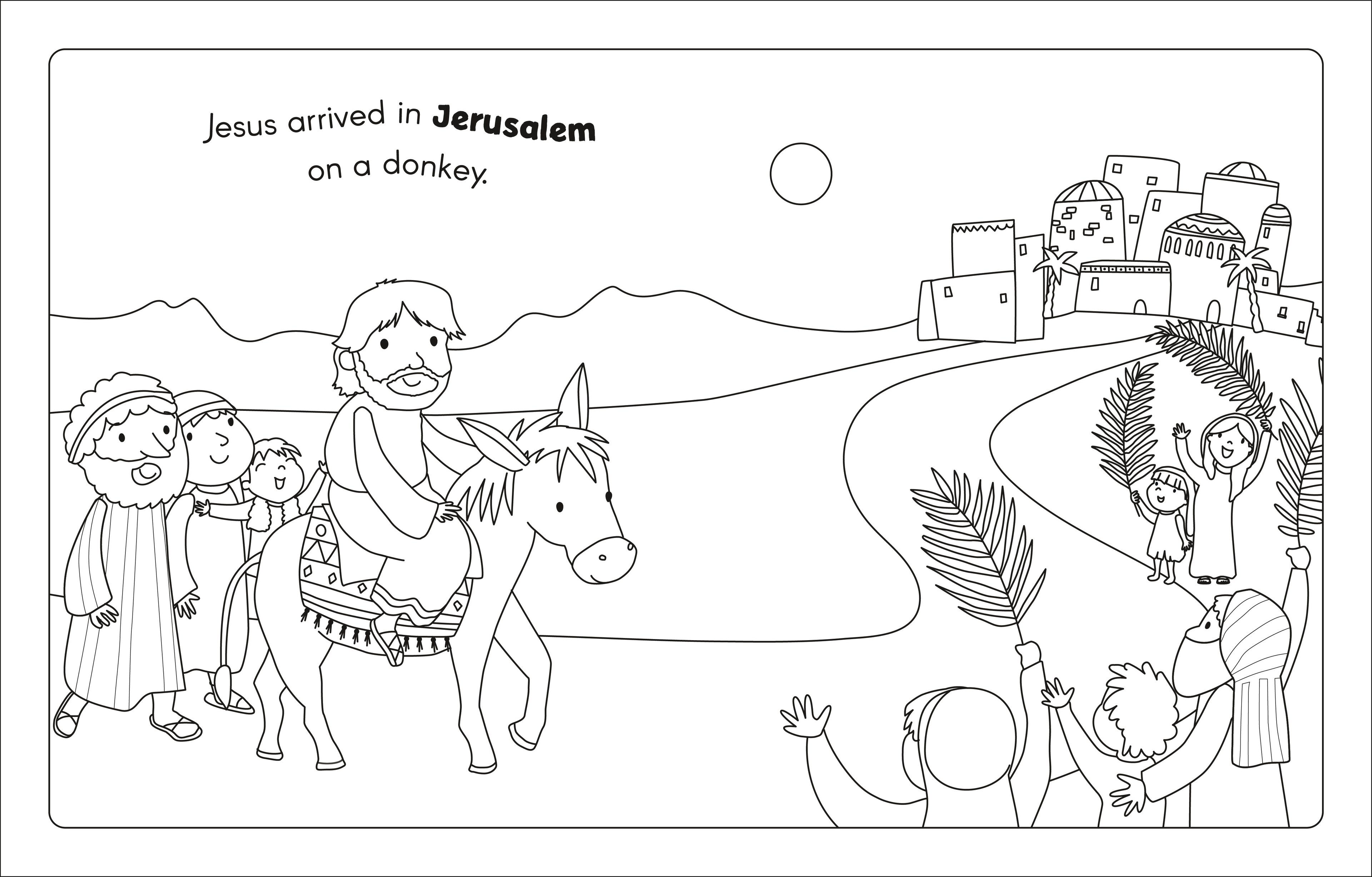 My Very First Bible Easter Colouring Book
