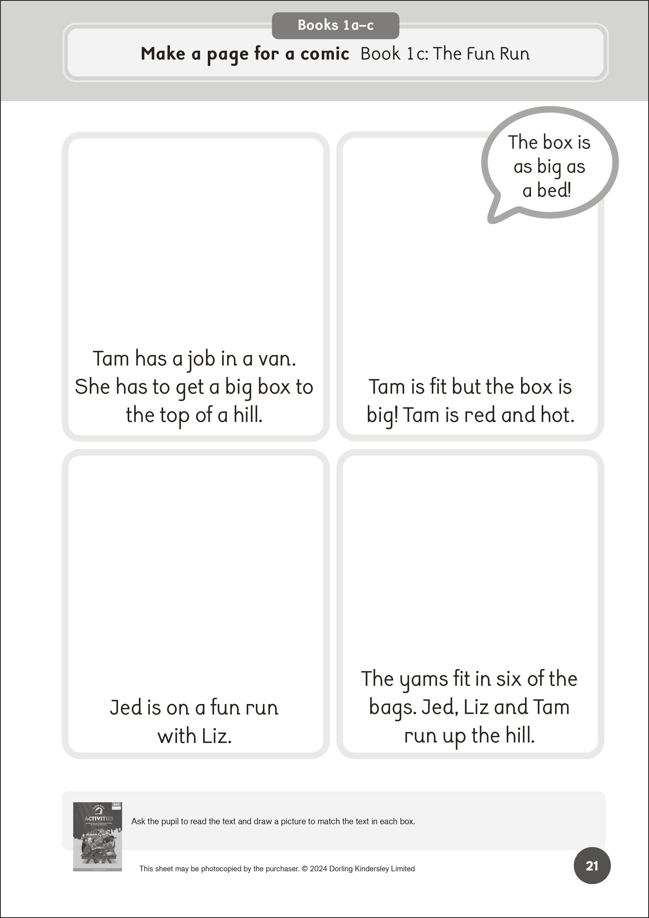 Phonic Books Moon Dogs Extras Set 2 Activities