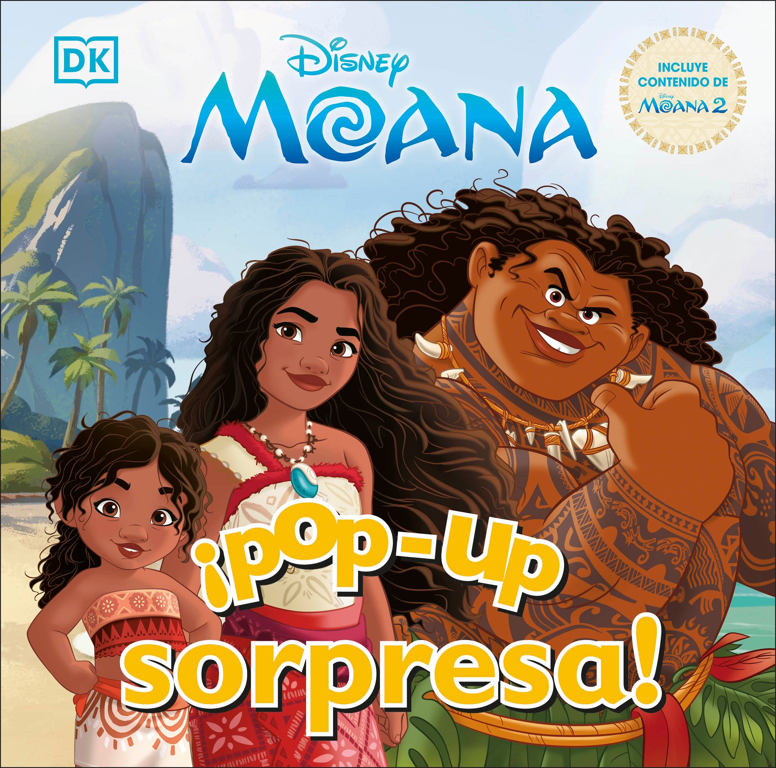 ¡Pop-up sorpresa! Disney Moana (Pop-Up Peekaboo! Disney Moana) jacket image