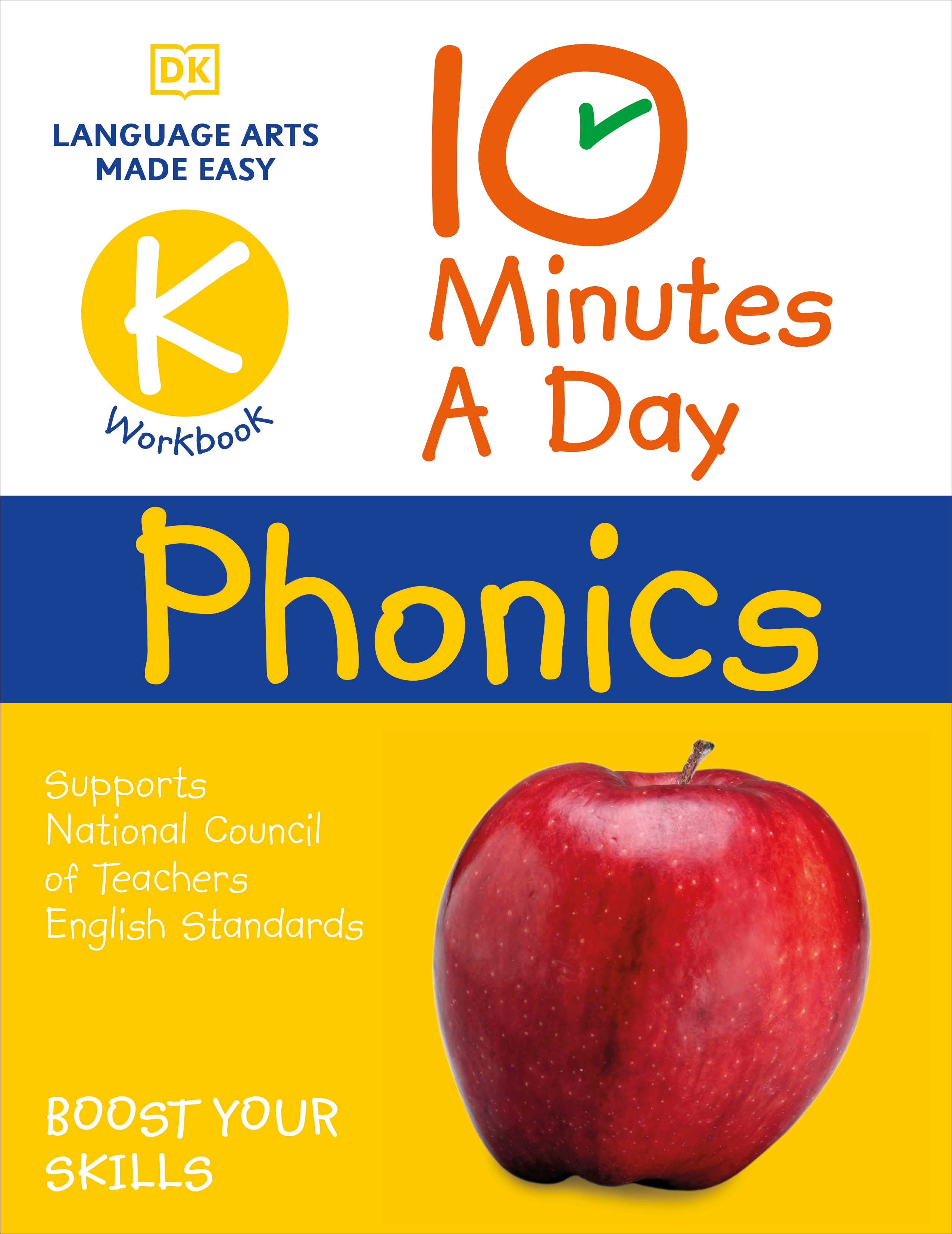 10 Minutes a Day Phonics Kindergarten jacket