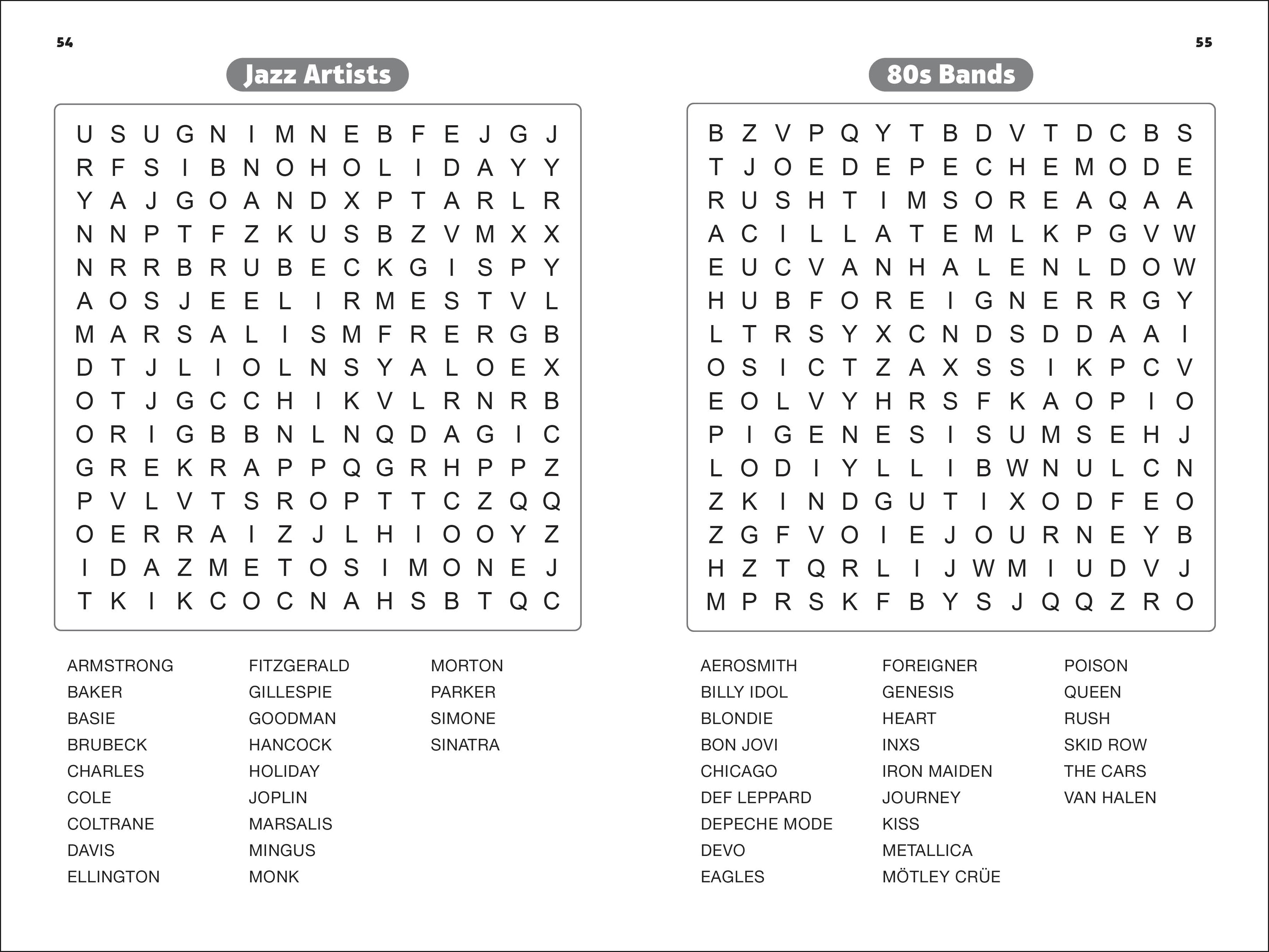Puzzle Baron's Word Search Puzzles