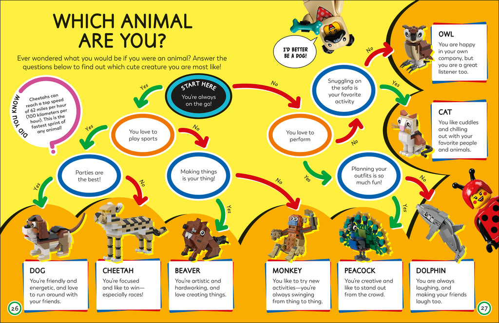LEGO Ideas Activity Book Animals-Spread, Image, (PRHC, Design, Do, Not, Use)-5