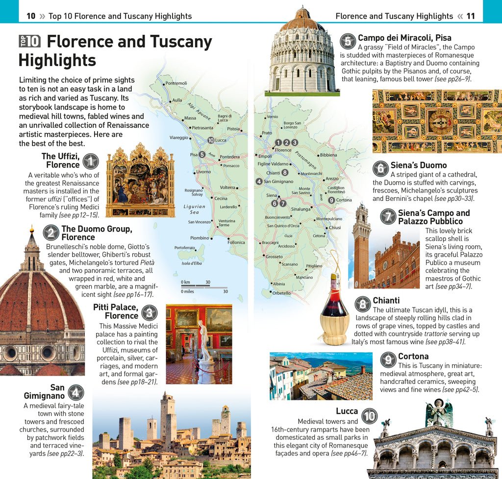 DK Top 10 Florence and Tuscany