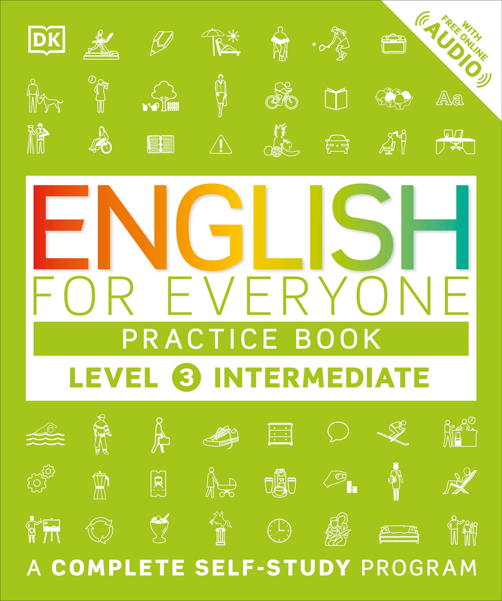 English for Everyone: Level 3: Intermediate, Practice Book jacket