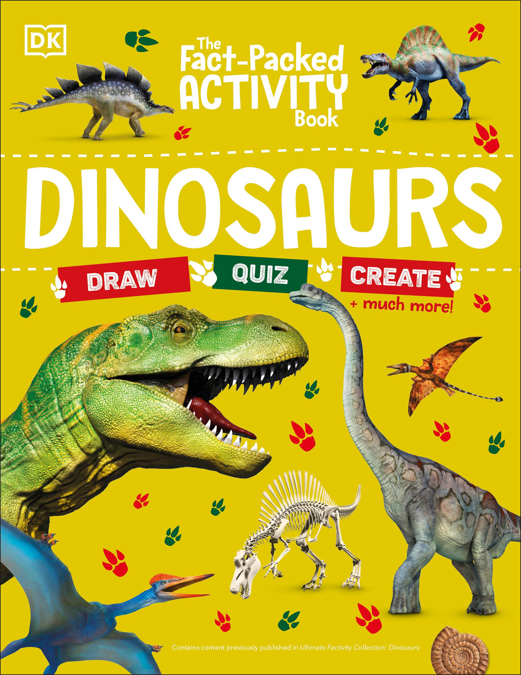 The Fact-Packed Activity Book: Dinosaurs cover