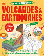 Brain Booster Volcanoes and Earthquakes-book cover