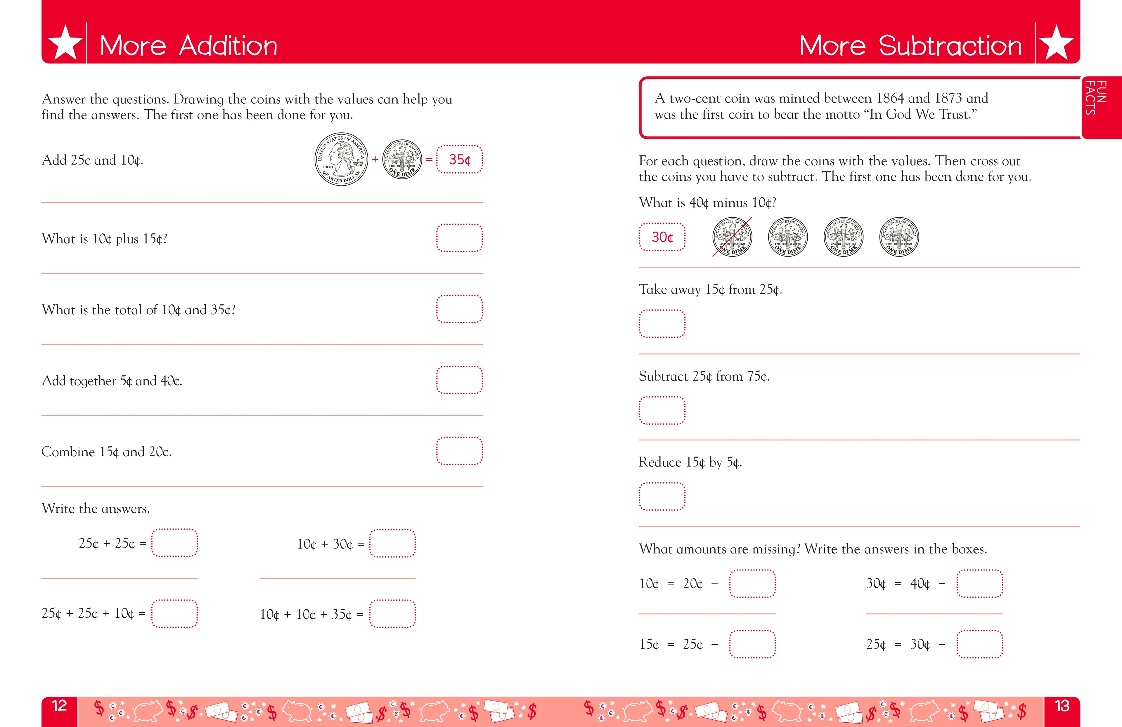 DK Workbooks: Money Math, Third Grade