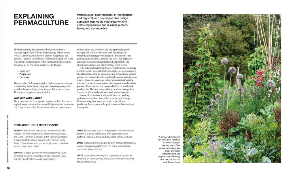 The Permaculture Garden-Spread, Image, (PRHC, Design, Do, Not, Use)-2