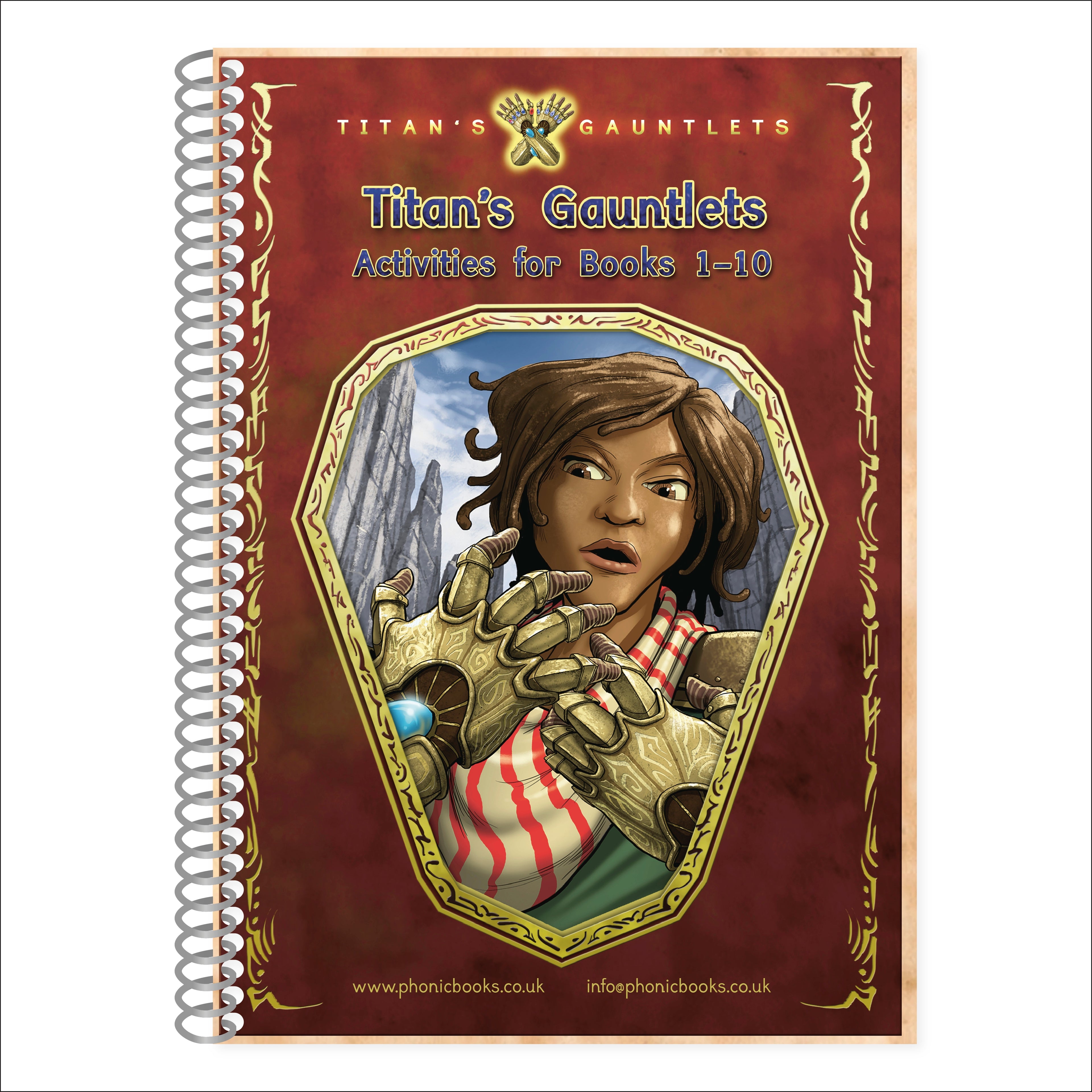 Phonic Books Titan's Gauntlets Activities cover