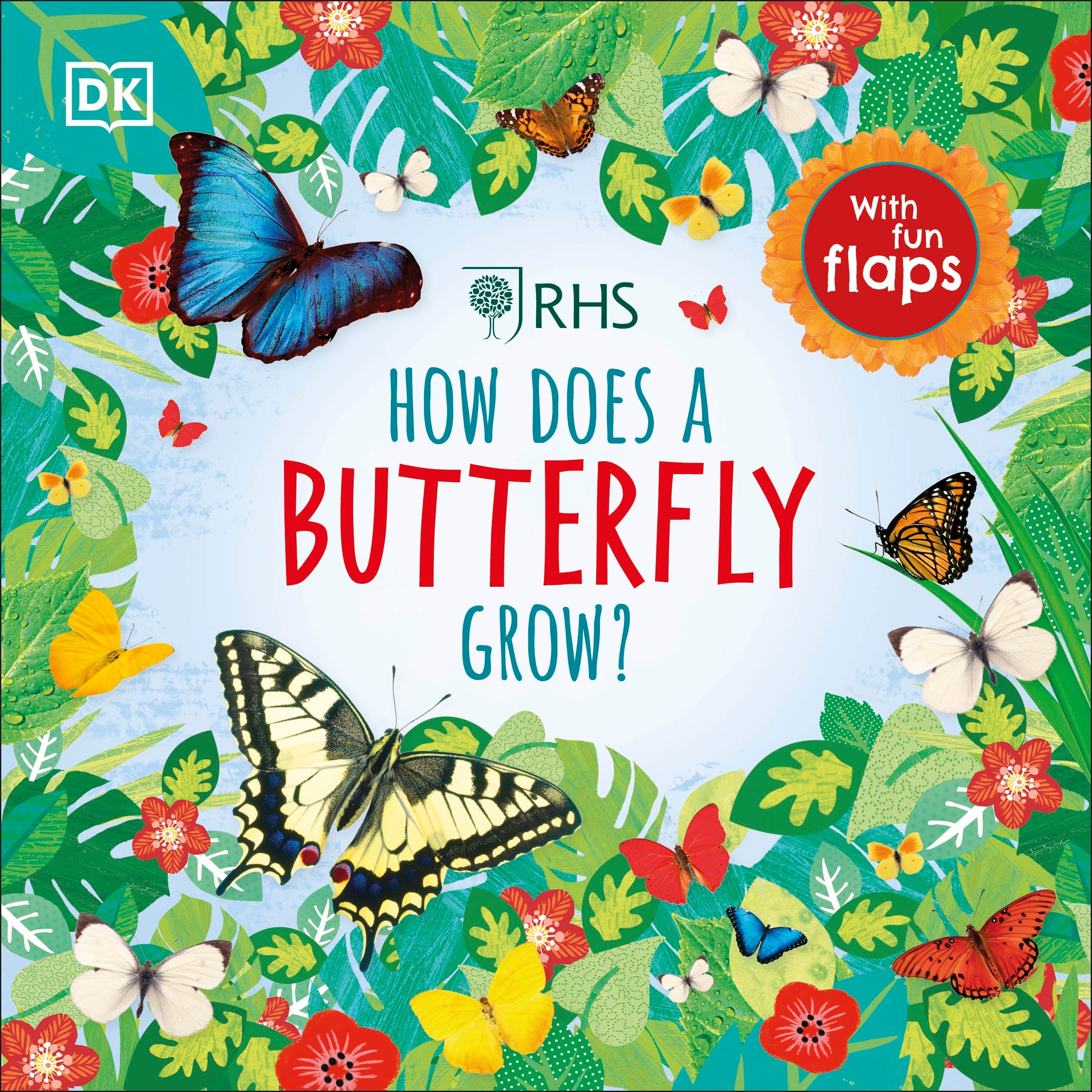 RHS How Does a Butterfly Grow? jacket