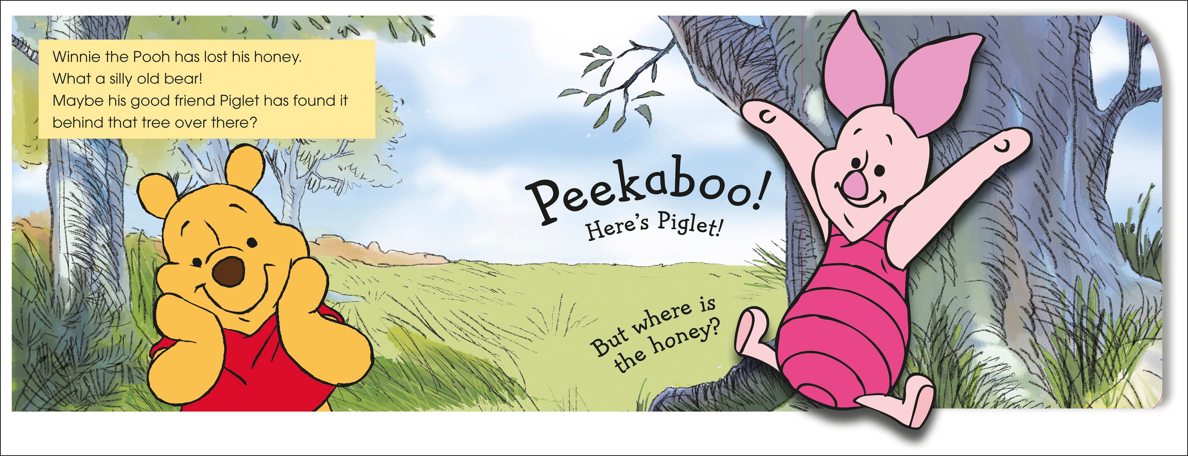 Pop-Up Peekaboo! Disney Winnie the Pooh-Spread, Image, (PRHC, Design, Do, Not, Use)-2