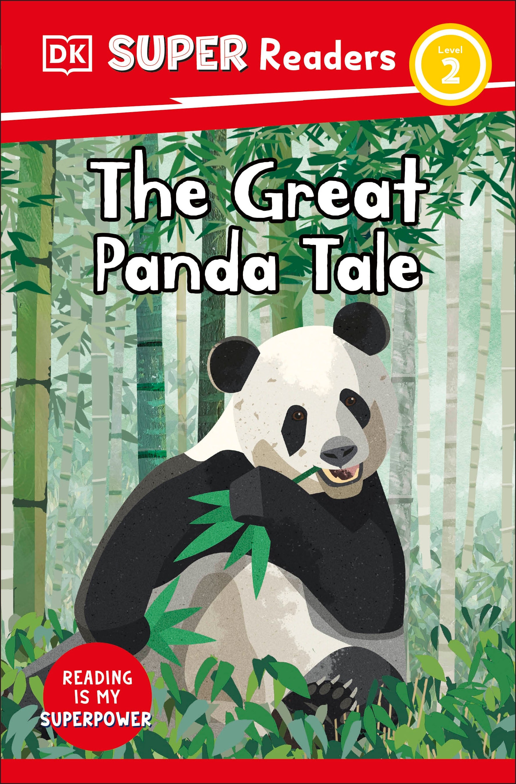 9780241591345-DK Super Readers Level 2 The Great Panda Tale-Jacket Image