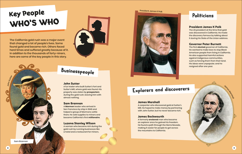 DK Super History California Gold Rush