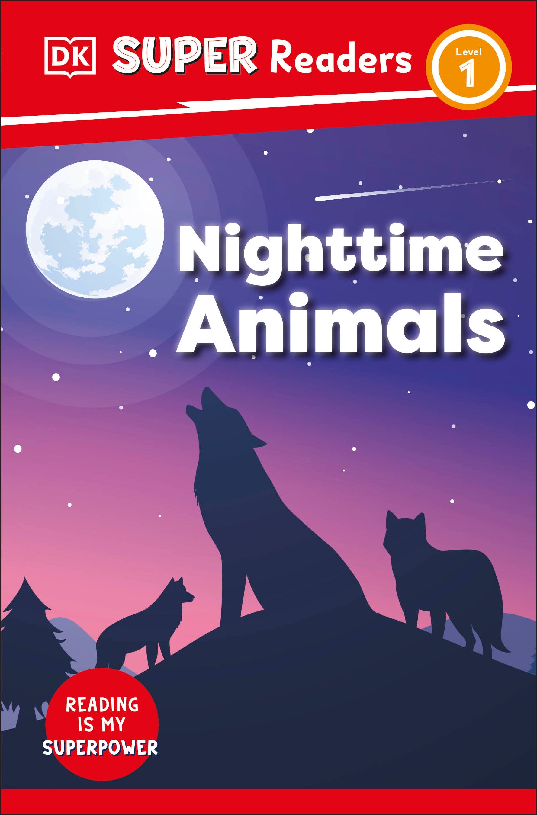 9780241603321-DK Super Readers Level 1 Night-time Animals-Jacket Image