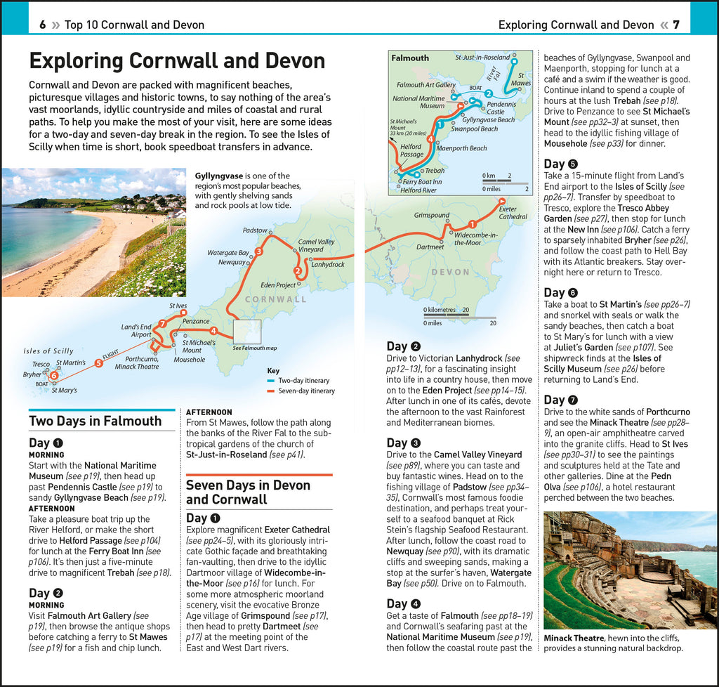 DK Top 10 Cornwall and Devon