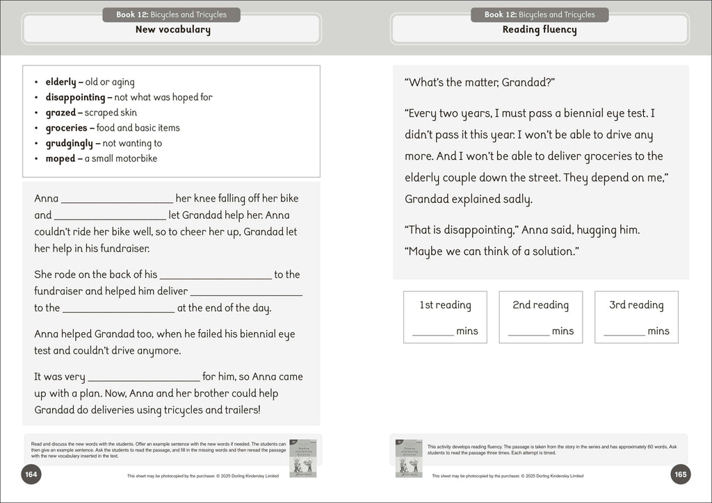 Phonic Books Dandelion Readers Level 5 Prefixes and Suffixes Activities-Spread, Image, (PRHC, Design, Do, Not, Use)-5