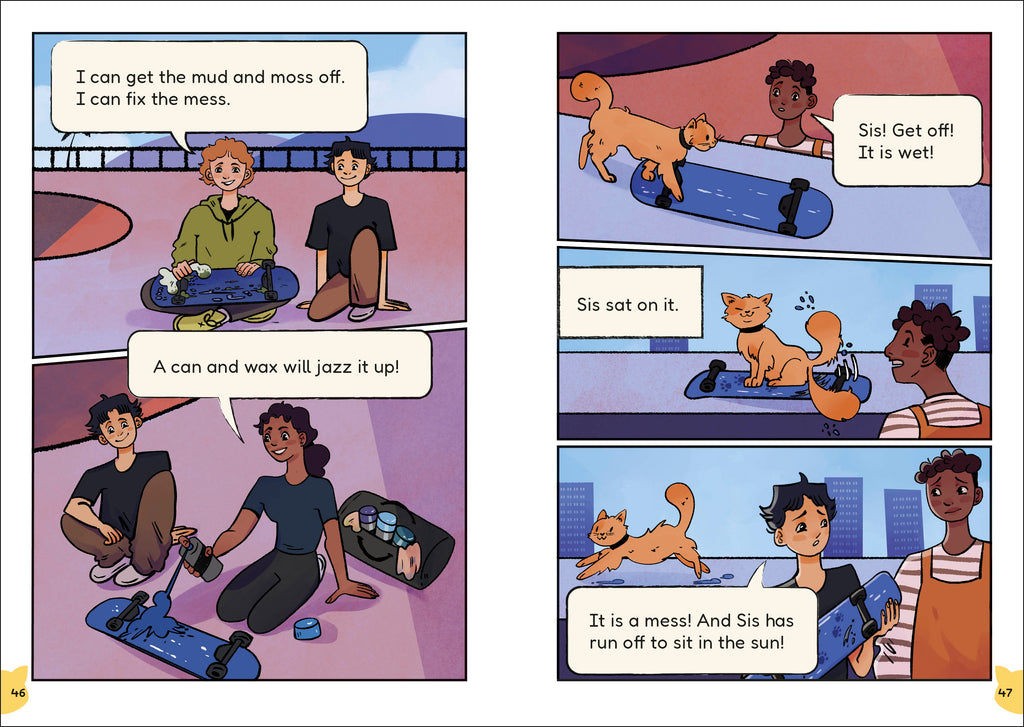 Phonic Books Sun Cats-Spread, Image, (PRHC, Design, Do, Not, Use)-5