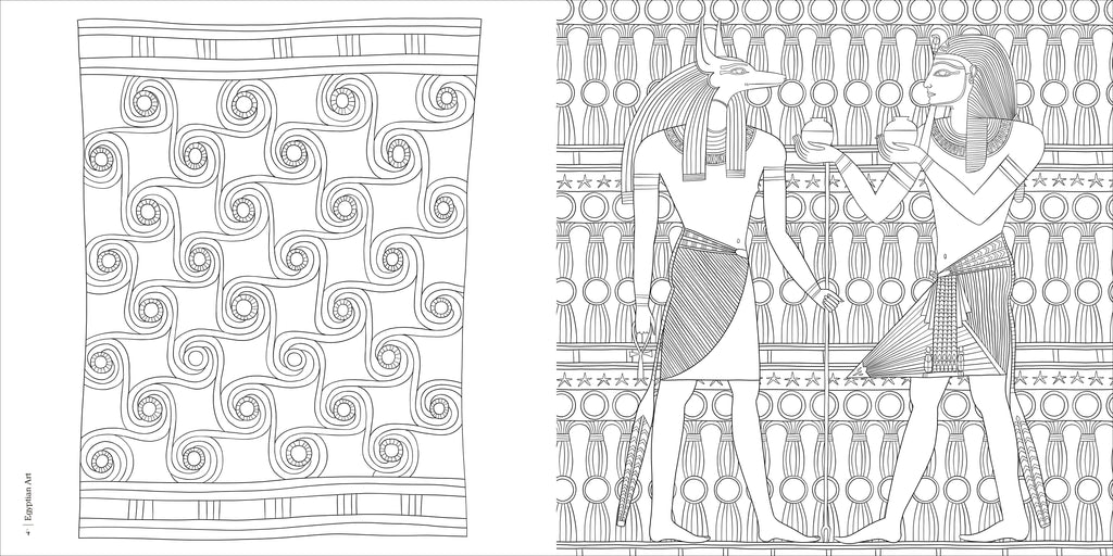 The Met Amazing Treasures Colouring Book-spread image