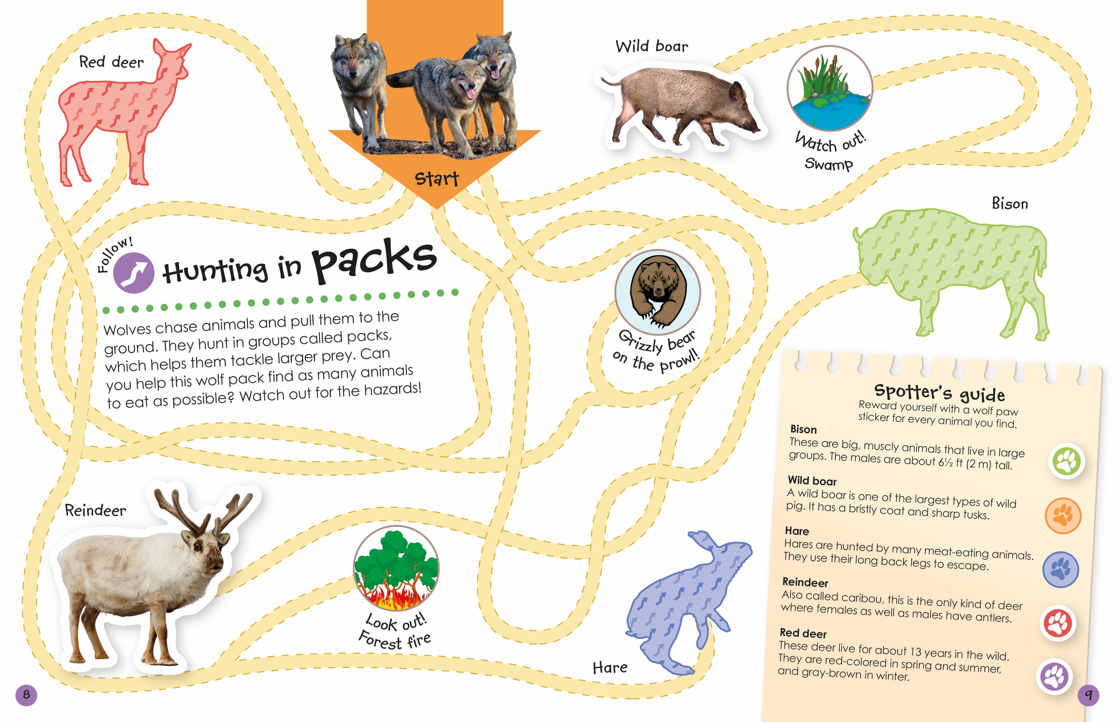 Ultimate Sticker Book: Deadly Animals