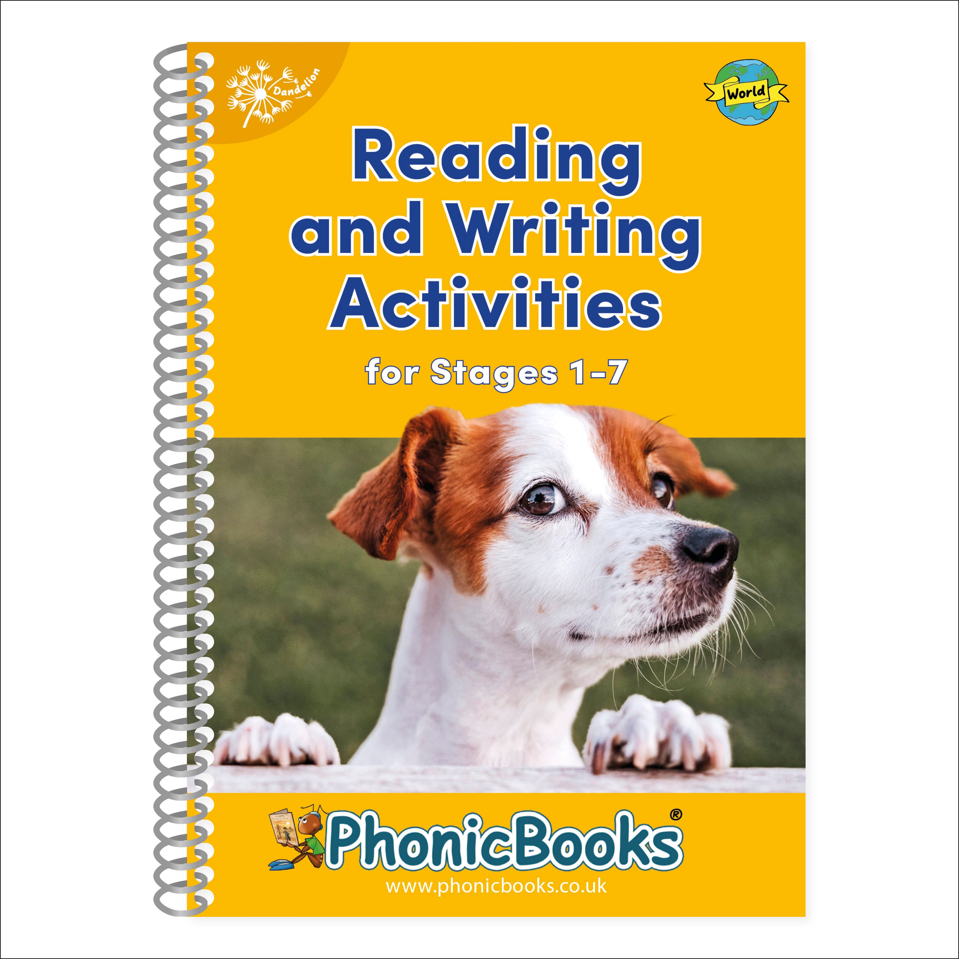9780241666418-Phonic Books Dandelion World Reading and Writing Activities for Stages 1-7-Jacket Image