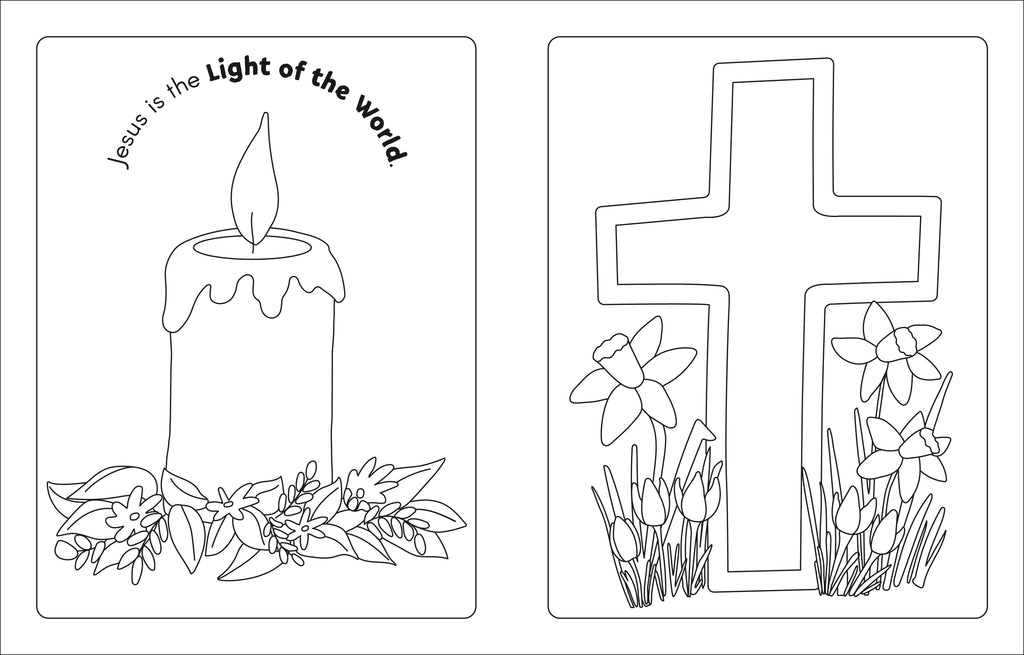 My Very First Bible Easter Colouring Book
