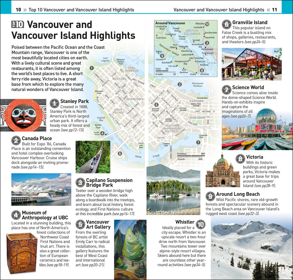 DK Top 10 Vancouver and Vancouver Island