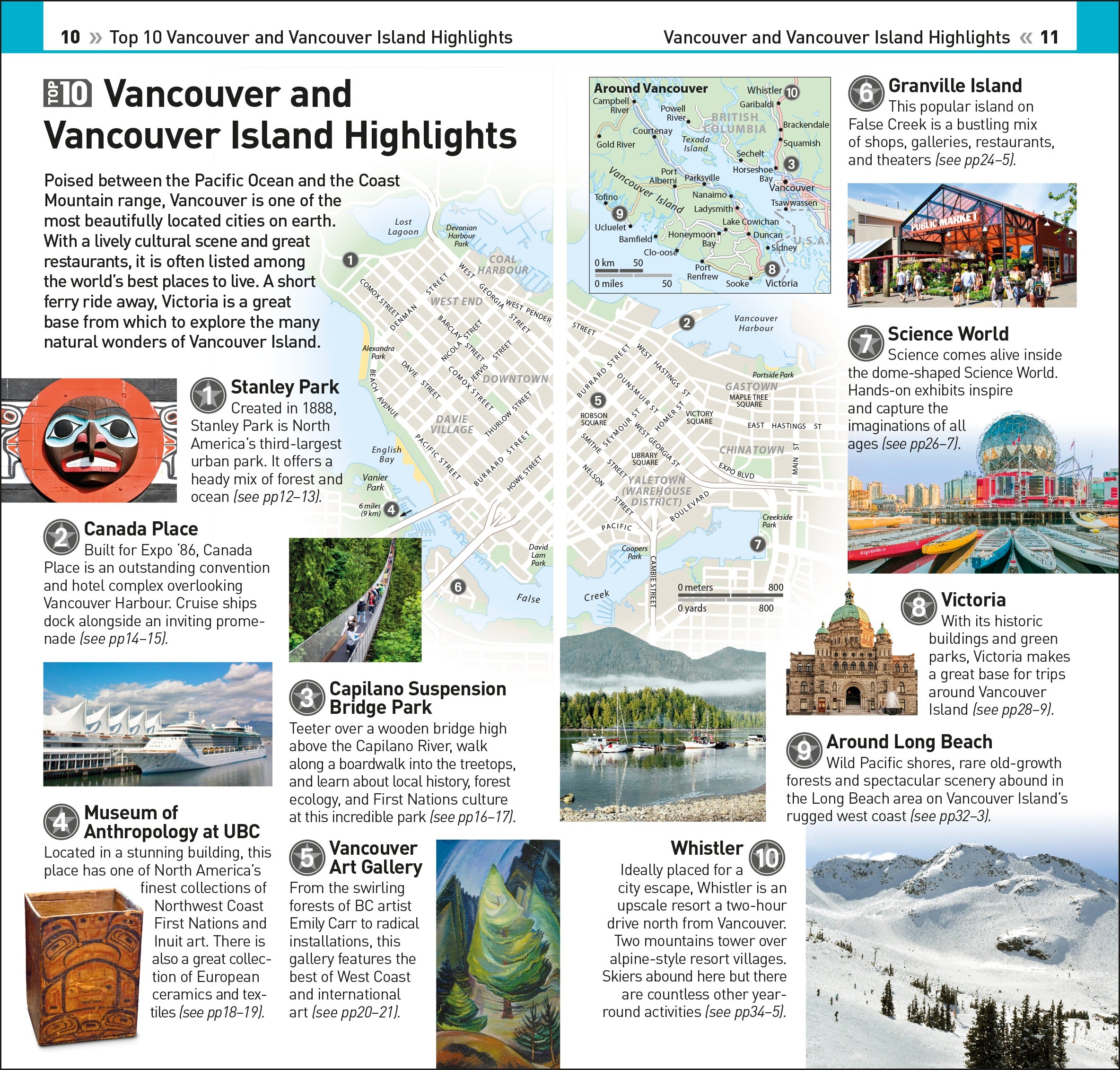 DK Top 10 Vancouver and Vancouver Island