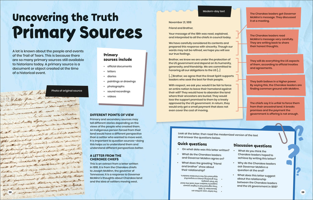 DK Super History Trail of Tears