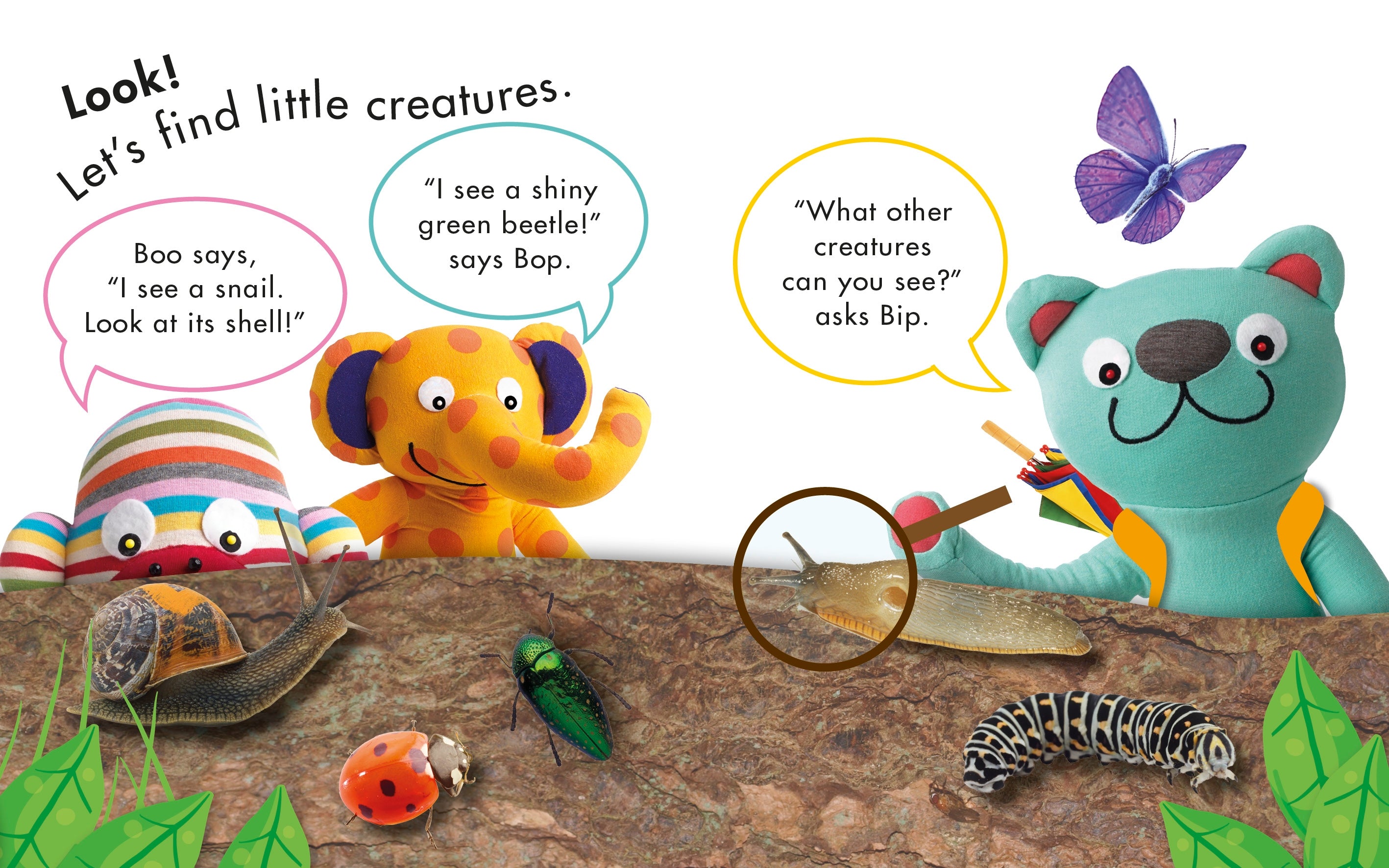 Skills for Starting School: Plush and Book: Nature Trail